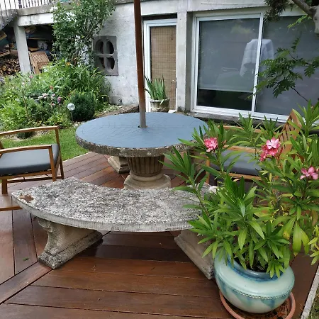 Logement Prive Sur Jardin Ensoleille Guest house